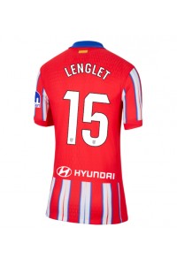 Atletico Madrid Clement Lenglet #15 Fotballdrakt Hjemme Klær Dame 2024-25 Korte ermer